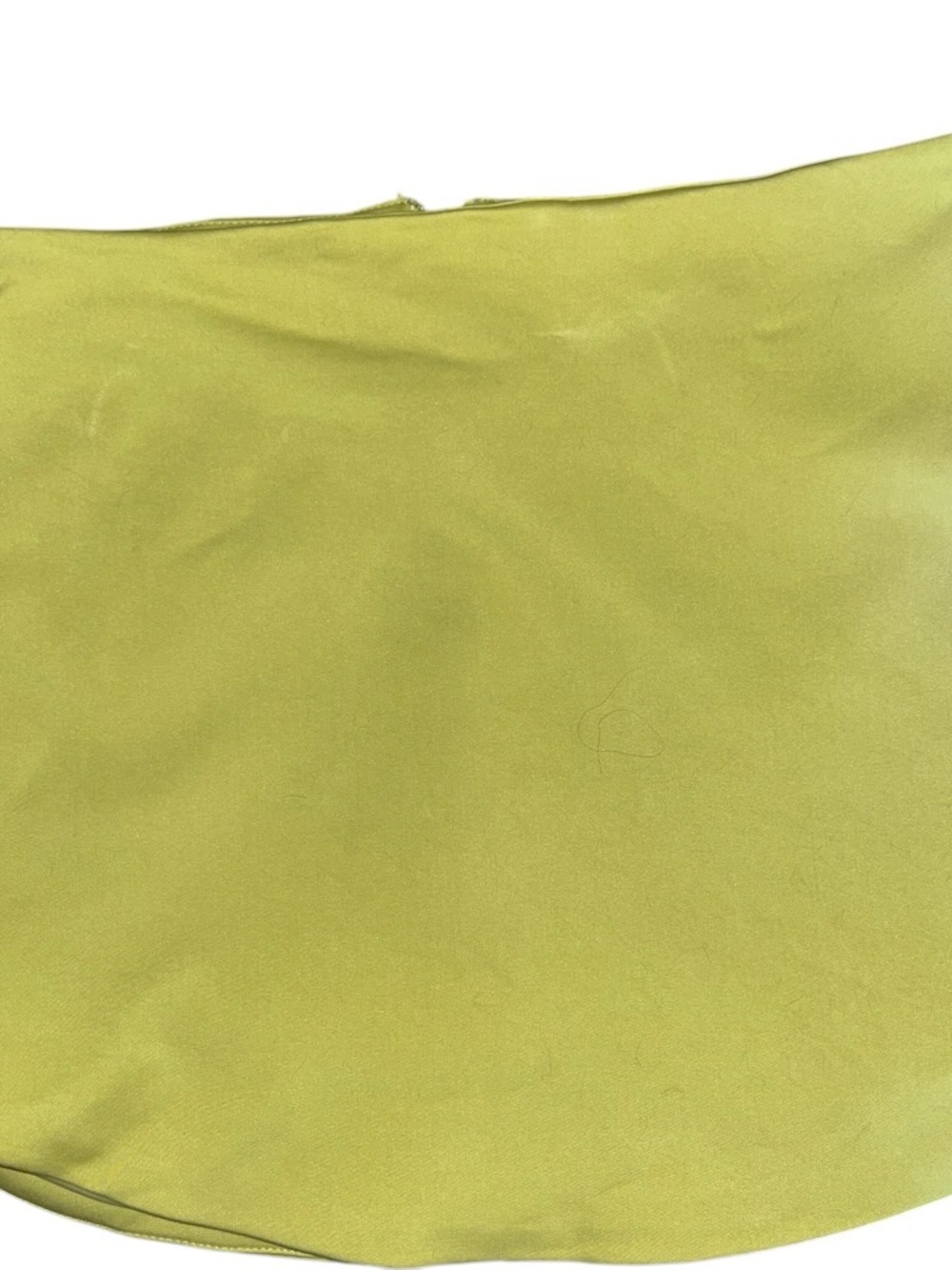 Forever 21 Lime Green Mini Circle Skirt